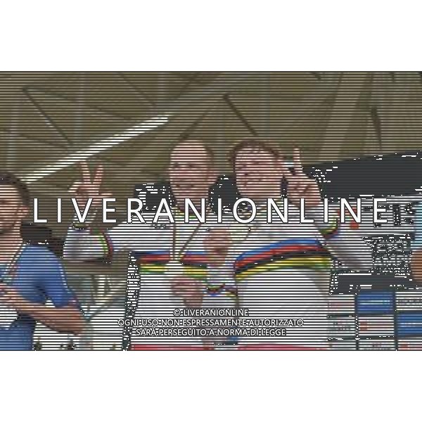 24-10-2021 World Championships Elite Track; Giornata 05; 2021, Danimarca; Morkov, Michael; Hansen, Lasse Norman; Roubaix; ©SIROTTI/ AGENZIA ALDO LIVERANI SAS