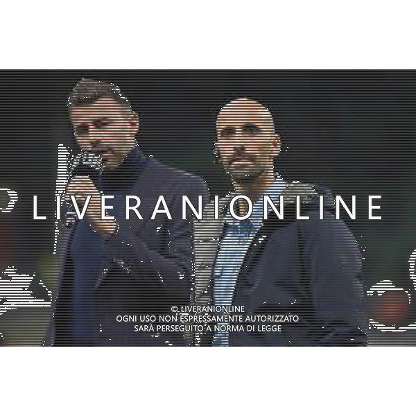 Andrea Barzagli e Borja Valero commentatori per DAZN Inter vs Juventus Campionato Serie A TIM - 9a giornata Milano 24-10-2021 Stadio Giuseppe Meazza - San Siro foto Roberto Garavaglia/ag. Aldo Liverani sas / AGENZIA ALDO LIVERANI SAS