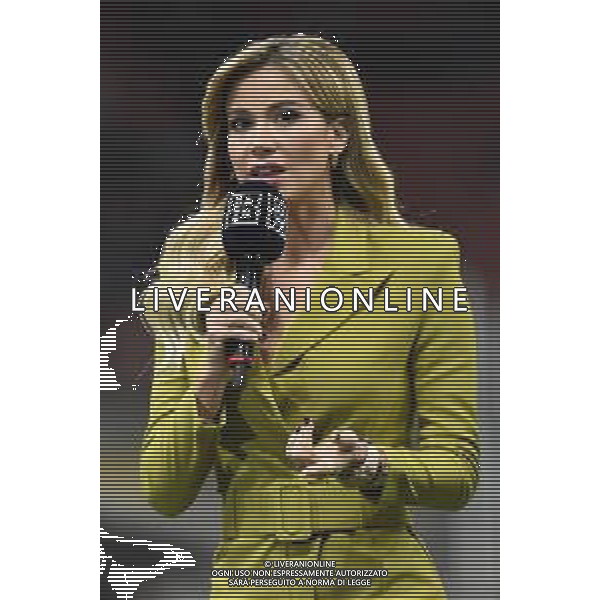 Diletta Leotta giornalista di DAZN Inter vs Juventus Campionato Serie A TIM - 9a giornata Milano 24-10-2021 Stadio Giuseppe Meazza - San Siro foto Roberto Garavaglia/ag. Aldo Liverani sas / AGENZIA ALDO LIVERANI SAS