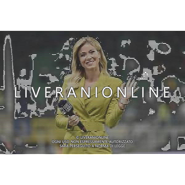 Diletta Leotta giornalista di DAZN Inter vs Juventus Campionato Serie A TIM - 9a giornata Milano 24-10-2021 Stadio Giuseppe Meazza - San Siro foto Roberto Garavaglia/ag. Aldo Liverani sas / AGENZIA ALDO LIVERANI SAS