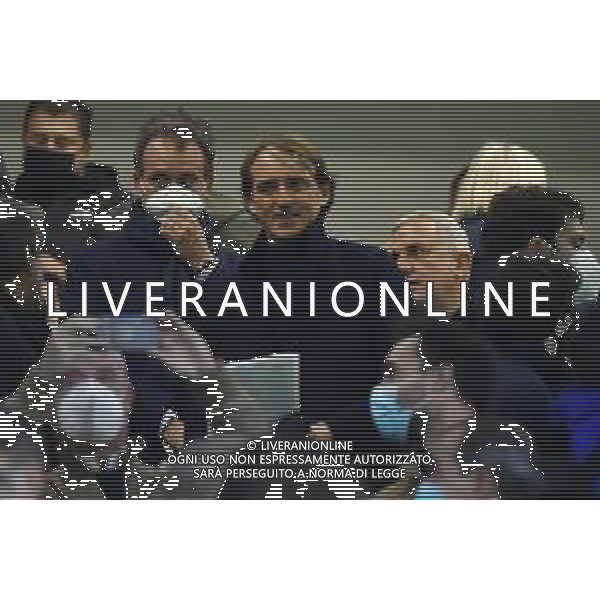 Roberto Mancini CT della Nazionale in tribuna Inter vs Juventus Campionato Serie A TIM - 9a giornata Milano 24-10-2021 Stadio Giuseppe Meazza - San Siro foto Roberto Garavaglia/ag. Aldo Liverani sas / AGENZIA ALDO LIVERANI SAS