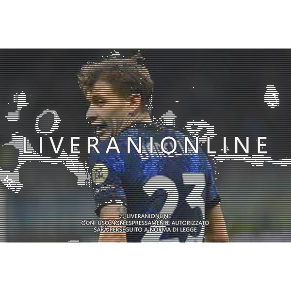Nicolo\' Barella (Inter) Inter vs Juventus Campionato Serie A TIM - 9a giornata Milano 24-10-2021 Stadio Giuseppe Meazza - San Siro foto Roberto Garavaglia/ag. Aldo Liverani sas / AGENZIA ALDO LIVERANI SAS