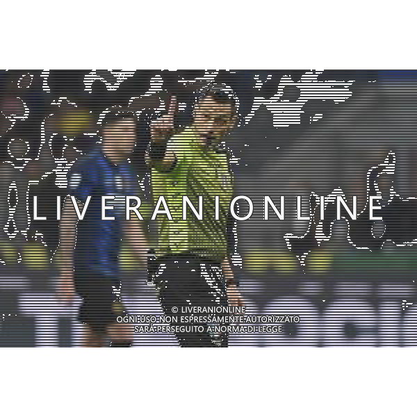 l\'arbitro Maurizio Mariani di Aprilia Inter vs Juventus Campionato Serie A TIM - 9a giornata Milano 24-10-2021 Stadio Giuseppe Meazza - San Siro foto Roberto Garavaglia/ag. Aldo Liverani sas / AGENZIA ALDO LIVERANI SAS