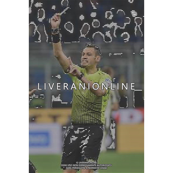 l\'arbitro Maurizio Mariani di Aprilia (Roma) Inter vs Juventus Campionato Serie A TIM - 9a giornata Milano 24-10-2021 Stadio Giuseppe Meazza - San Siro foto Roberto Garavaglia/ag. Aldo Liverani sas