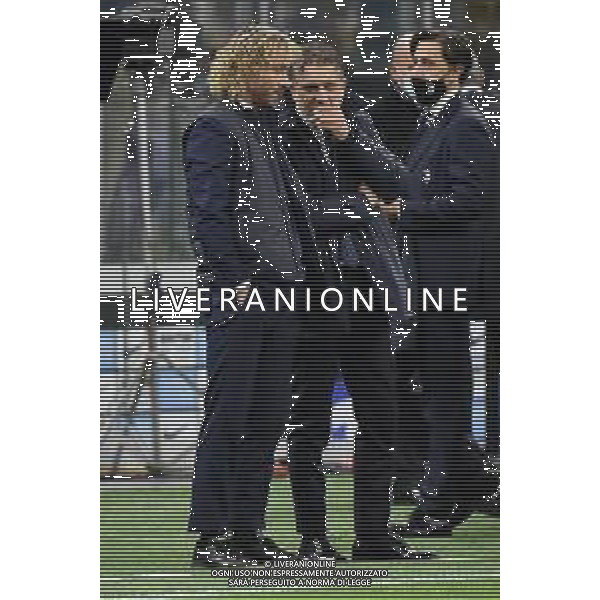 Pavel Nedved SX vicepresidente Juventus e Federico Cherubini DX direttore sportivo Juventus Inter vs Juventus Campionato Serie A TIM - 9a giornata Milano 24-10-2021 Stadio Giuseppe Meazza - San Siro foto Roberto Garavaglia/ag. Aldo Liverani sas