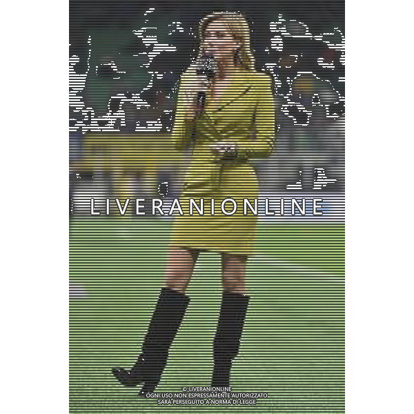 Diletta Leotta giornalista di DAZN Inter vs Juventus Campionato Serie A TIM - 9a giornata Milano 24-10-2021 Stadio Giuseppe Meazza - San Siro foto Roberto Garavaglia/ag. Aldo Liverani sas
