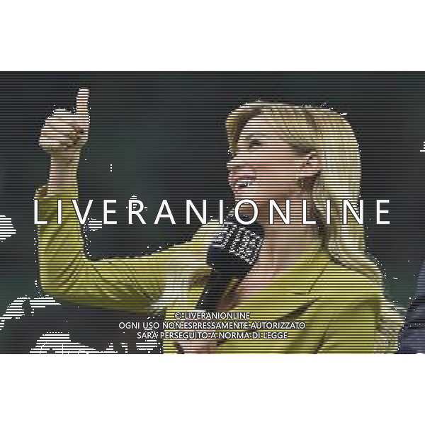 Diletta Leotta giornalista di DAZN Inter vs Juventus Campionato Serie A TIM - 9a giornata Milano 24-10-2021 Stadio Giuseppe Meazza - San Siro foto Roberto Garavaglia/ag. Aldo Liverani sas