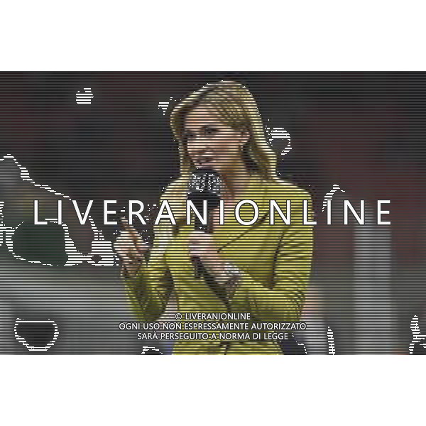 Diletta Leotta giornalista di DAZN Inter vs Juventus Campionato Serie A TIM - 9a giornata Milano 24-10-2021 Stadio Giuseppe Meazza - San Siro foto Roberto Garavaglia/ag. Aldo Liverani sas