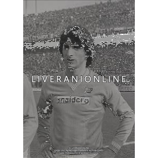 1981-1982 PRIMI PIANI NAPOLI CALCIO NELLA FOTO ANTONINO CRISCIMANNI AG ALDO LIVERANI SAS