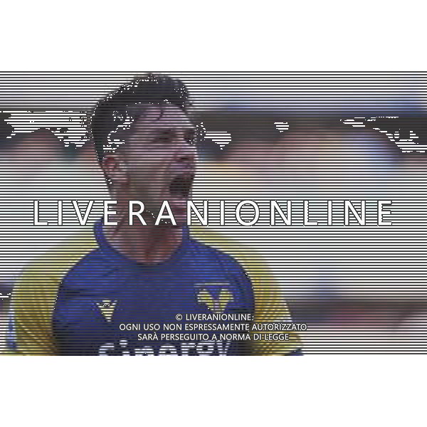 HELLAS VERONA vs LAZIO CAMPIONATO CALCIO SERIE A TIM 24.10.2021 NELLA FOTO ESULTANZA DI GIOVANNI SIMEONE DOPO IL GOL ©SANTANDREA / AGENZIA ALDO LIVERANI SAS