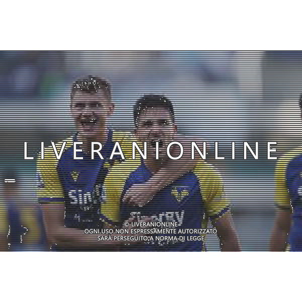 HELLAS VERONA vs LAZIO CAMPIONATO CALCIO SERIE A TIM 24.10.2021 NELLA FOTO ESULTANZA DI GIOVANNI SIMEONE DOPO IL GOL ©SANTANDREA / AGENZIA ALDO LIVERANI SAS