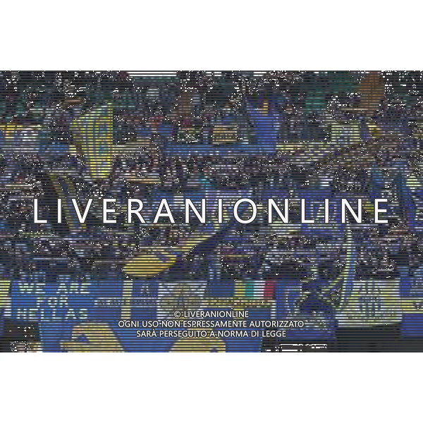 HELLAS VERONA vs LAZIO CAMPIONATO CALCIO SERIE A TIM 24.10.2021 NELLA FOTO TIFOSI VERONA ©SANTANDREA / AGENZIA ALDO LIVERANI SAS