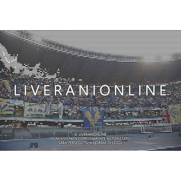 HELLAS VERONA vs LAZIO CAMPIONATO CALCIO SERIE A TIM 24.10.2021 NELLA FOTO TIFOSI VERONA ©SANTANDREA / AGENZIA ALDO LIVERANI SAS