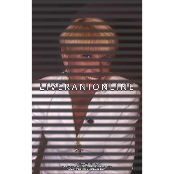 RETROSPETTIVA ROBERTA TERMALI CONDUTTRICE TELEVISIVA NELLA FOTO ROBERTA TERMALI AG ALDO LIVERANI SAS
