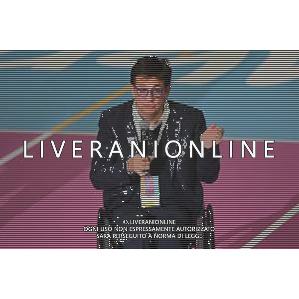 ¬© TVRG WEmbrace Sport nella foto Luca Pancalli presidente del comitato paralimpico italiano Milano 25-10-2021 WEmbrace Sport evento presso l\'Allianz Cloud PalaLido che mette di fronte in gara campioni olimpici e paralimpici di diverse discipline sportive foto Roberto Garavaglia/ag. Aldo Liverani sas/ AGENZIA ALDO LIVERANI SAS
