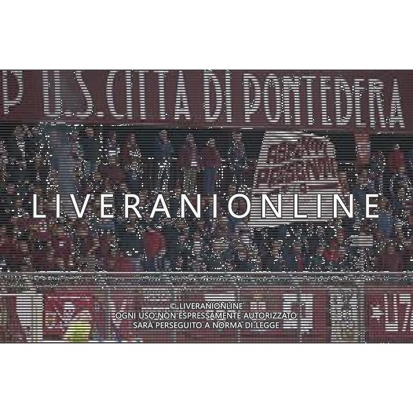 PONTEDERA vs REGGIANA CAMPIONATO CALCIO SERIE C LEGA PRO 25.10.2021 NELLA FOTO TIFOSI REGGIANA ©SANTANDREA / AGENZIA ALDO LIVERANI SAS