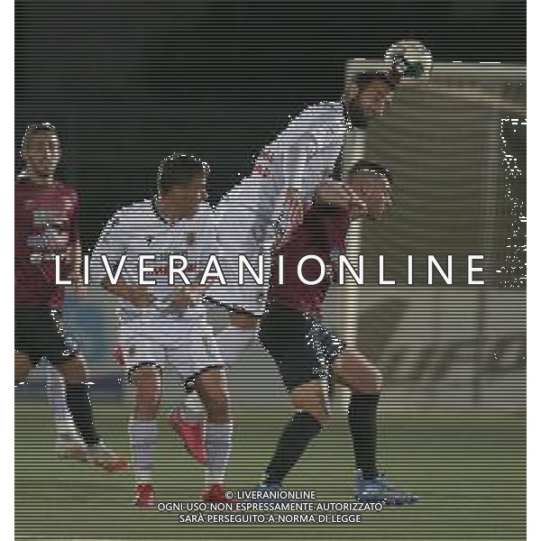 PONTEDERA vs REGGIANA CAMPIONATO CALCIO SERIE C LEGA PRO 25.10.2021 NELLA FOTO PAOLO ROZZIO E LUCA CIGARINI ©SANTANDREA / AGENZIA ALDO LIVERANI SAS