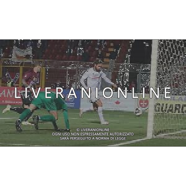 PONTEDERA vs REGGIANA CAMPIONATO CALCIO SERIE C LEGA PRO 25.10.2021 NELLA FOTO IL GOL DI LUCA ZAMPARO ©SANTANDREA / AGENZIA ALDO LIVERANI SAS