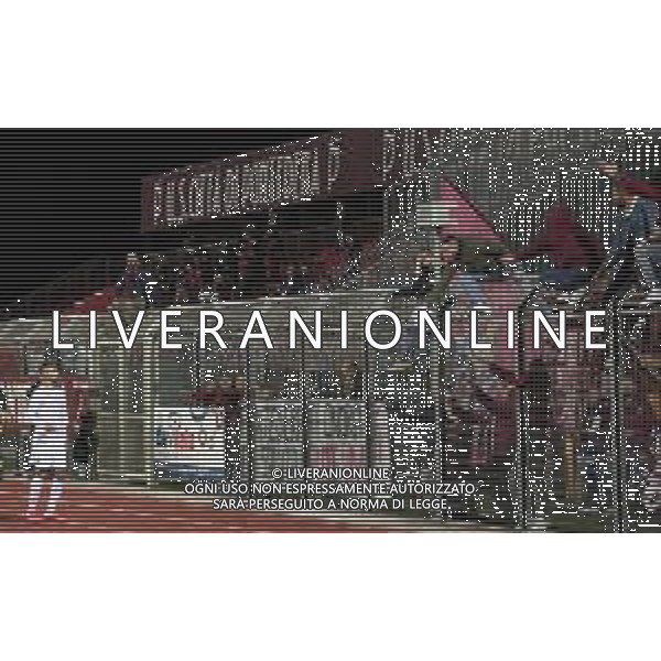 PONTEDERA vs REGGIANA CAMPIONATO CALCIO SERIE C LEGA PRO 25.10.2021 NELLA FOTO ESULTANZA DEI GIOCATORI DELLA REGGIANA A FINE GARA SOTTO LA CURVA DEI TIFOSI ©SANTANDREA / AGENZIA ALDO LIVERANI SAS