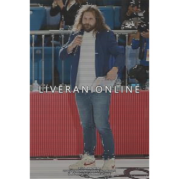¬© TVRG WEmbrace Sport nella foto Martin Castrogiovanni ex rugbista e personaggio televisivo Milano 25-10-2021 WEmbrace Sport evento presso l\'Allianz Cloud PalaLido che mette di fronte in gara campioni olimpici e paralimpici di diverse discipline sportive foto Roberto Garavaglia/ag. Aldo Liverani sas/ AGENZIA ALDO LIVERANI SAS