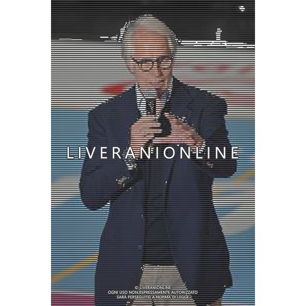 ¬© TVRG WEmbrace Sport nella foto Giovanni Malago\' presidente del CONI Milano 25-10-2021 WEmbrace Sport evento presso l\'Allianz Cloud PalaLido che mette di fronte in gara campioni olimpici e paralimpici di diverse discipline sportive foto Roberto Garavaglia/ag. Aldo Liverani sas/ AGENZIA ALDO LIVERANI SAS