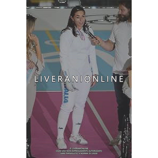 ¬© TVRG WEmbrace Sport nella foto Mara Navarria schermitrice specializzata nella spada Milano 25-10-2021 WEmbrace Sport evento presso l\'Allianz Cloud PalaLido che mette di fronte in gara campioni olimpici e paralimpici di diverse discipline sportive foto Roberto Garavaglia/ag. Aldo Liverani sas/ AGENZIA ALDO LIVERANI SAS