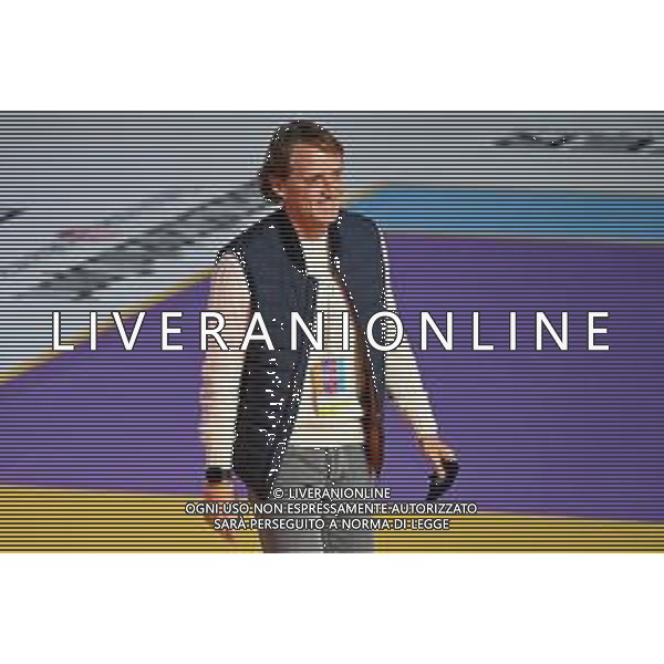 ¬© TVRG WEmbrace Sport nella foto Roberto Mancini CT della Nazionale di calcio Milano 25-10-2021 WEmbrace Sport evento presso l\'Allianz Cloud PalaLido che mette di fronte in gara campioni olimpici e paralimpici di diverse discipline sportive foto Roberto Garavaglia/ag. Aldo Liverani sas/ AGENZIA ALDO LIVERANI SAS