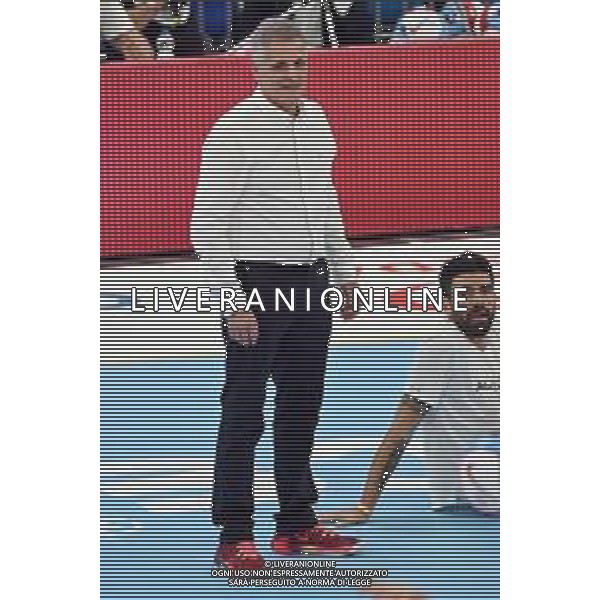 ¬© TVRG WEmbrace Sport nella foto Marco Mencarelli allenatore di pallavolo Milano 25-10-2021 WEmbrace Sport evento presso l\'Allianz Cloud PalaLido che mette di fronte in gara campioni olimpici e paralimpici di diverse discipline sportive foto Roberto Garavaglia/ag. Aldo Liverani sas/ AGENZIA ALDO LIVERANI SAS