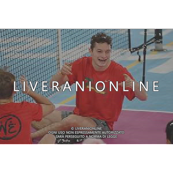 ¬© TVRG WEmbrace Sport nella foto Filippo Tortu Milano 25-10-2021 WEmbrace Sport evento presso l\'Allianz Cloud PalaLido che mette di fronte in gara campioni olimpici e paralimpici di diverse discipline sportive foto Roberto Garavaglia/ag. Aldo Liverani sas/ AGENZIA ALDO LIVERANI SAS