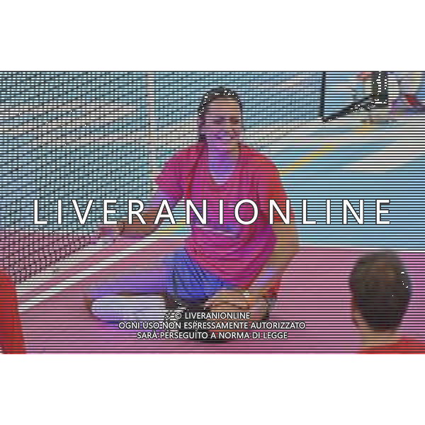 ¬© TVRG WEmbrace Sport nella foto Caterina Bosetti pallavolista Milano 25-10-2021 WEmbrace Sport evento presso l\'Allianz Cloud PalaLido che mette di fronte in gara campioni olimpici e paralimpici di diverse discipline sportive foto Roberto Garavaglia/ag. Aldo Liverani sas/ AGENZIA ALDO LIVERANI SAS