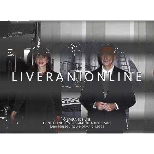 Milano ( MI ) 26/10/2021 Multisala Eliseo, Photocall Film - E Noi come Stronzi, Rimanemmo a Guardare - Nella foto: Alessia Capello con il Sindaco Giuseppe Sala PH Lauro Montagnini/ AGENZIA ALDO LIVERANI SAS