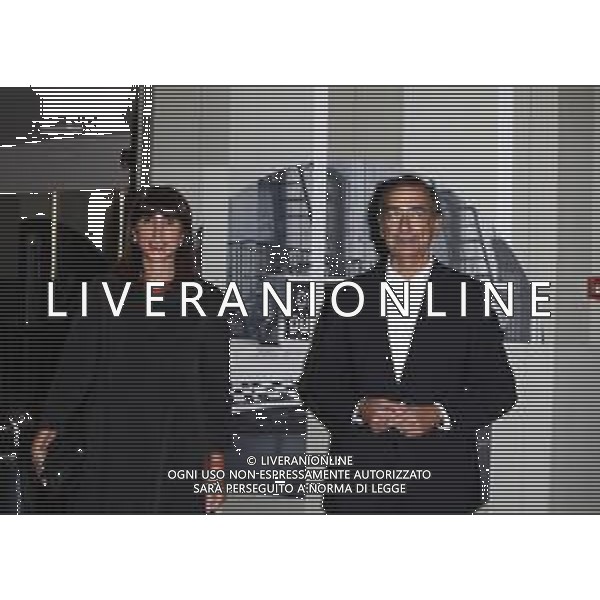 Milano ( MI ) 26/10/2021 Multisala Eliseo, Photocall Film - E Noi come Stronzi, Rimanemmo a Guardare - Nella foto: Alessia Capello con il Sindaco Giuseppe Sala PH Lauro Montagnini/ AGENZIA ALDO LIVERANI SAS