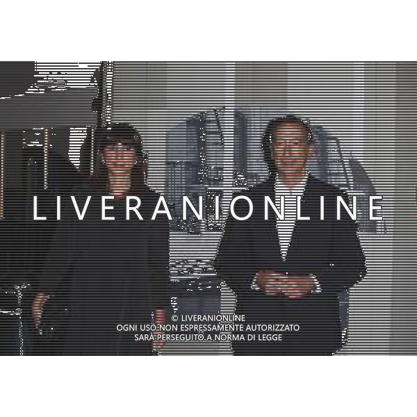 Milano ( MI ) 26/10/2021 Multisala Eliseo, Photocall Film - E Noi come Stronzi, Rimanemmo a Guardare - Nella foto: Alessia Capello con il Sindaco Giuseppe Sala PH Lauro Montagnini/ AGENZIA ALDO LIVERANI SAS