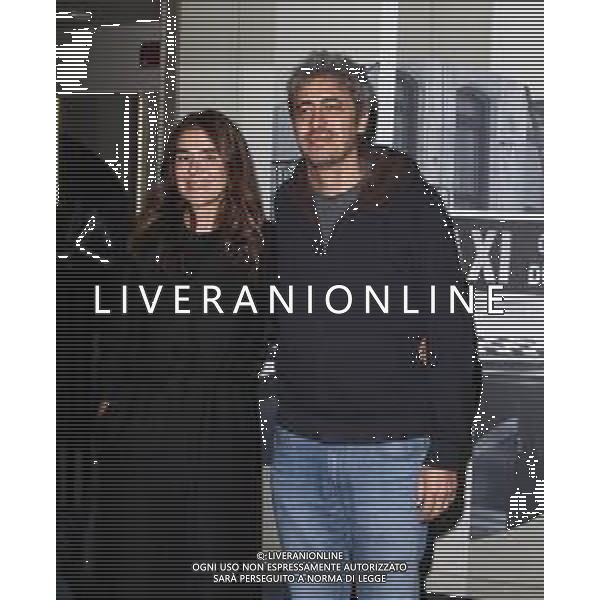 Milano ( MI ) 26/10/2021 Multisala Eliseo, Photocall Film - E Noi come Stronzi, Rimanemmo a Guardare - Nella foto: Antonella D\'Errico e Pierfrancesco Diliberto ( Pif ) PH Lauro Montagnini/ AGENZIA ALDO LIVERANI SAS