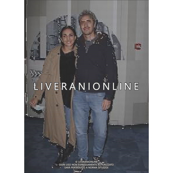 Milano ( MI ) 26/10/2021 Multisala Eliseo, Photocall Film - E Noi come Stronzi, Rimanemmo a Guardare - Nella foto: Nabila Ben Chahed e Pierfrancesco Diliberto ( Pif ) PH Lauro Montagnini/ AGENZIA ALDO LIVERANI SAS