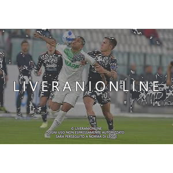 Torino 17.10.2021 Stadio Allianz Stadium ©Alessandro Falzone/Agenzia Aldo Liverani Juventus vs Sassuolo Serie A Tim 2021/2022 Nella foto : PAULO DYBALA-ROGERIO ©FALZONE/ AGENZIA ALDO LIVERANI SAS
