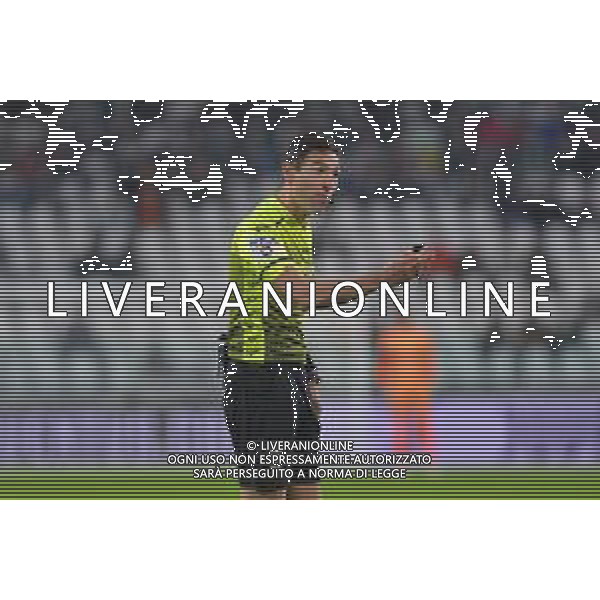Torino 17.10.2021 Stadio Allianz Stadium ©Alessandro Falzone/Agenzia Aldo Liverani Juventus vs Sassuolo Serie A Tim 2021/2022 Nella foto : LUCA SACCHI ARBITRO ©FALZONE/ AGENZIA ALDO LIVERANI SAS