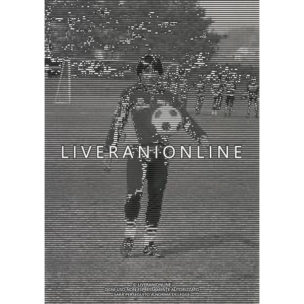 1980 APPIANO GENTILE ALLENAMENTO INTER PROVINO DEL GIOCATORE BUGRE NELLA FOTO BUGRE NELL\'ANNO 1981 AG ALDO LIVERANI SAS