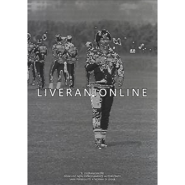 1980 APPIANO GENTILE ALLENAMENTO INTER PROVINO DEL GIOCATORE BUGRE NELLA FOTO BUGRE NELL\'ANNO 1981 AG ALDO LIVERANI SAS