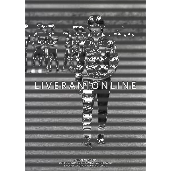 1980 APPIANO GENTILE ALLENAMENTO INTER PROVINO DEL GIOCATORE BUGRE NELLA FOTO BUGRE NELL\'ANNO 1981 AG ALDO LIVERANI SAS