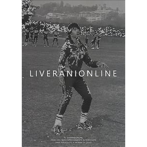 1980 APPIANO GENTILE ALLENAMENTO INTER PROVINO DEL GIOCATORE BUGRE NELLA FOTO BUGRE NELL\'ANNO 1981 AG ALDO LIVERANI SAS