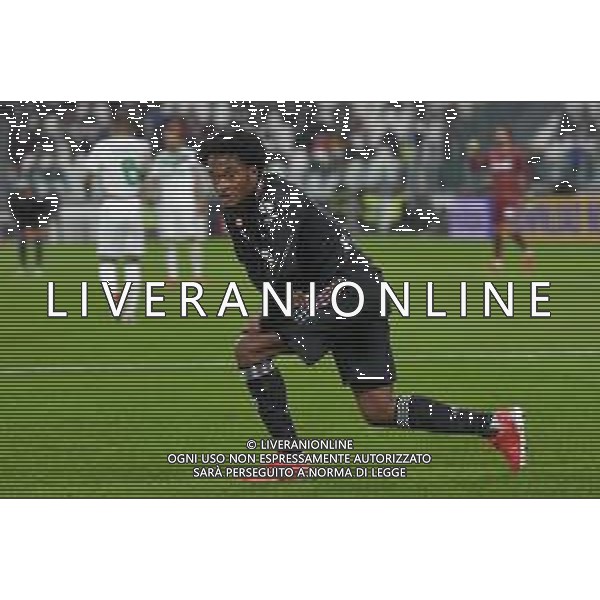 Torino 17.10.2021 Stadio Allianz Stadium ©Alessandro Falzone/Agenzia Aldo Liverani Juventus vs Sassuolo Serie A Tim 2021/2022 Nella foto : Juan Cuadrado ©FALZONE / AGENZIA ALDO LIVERANI SAS