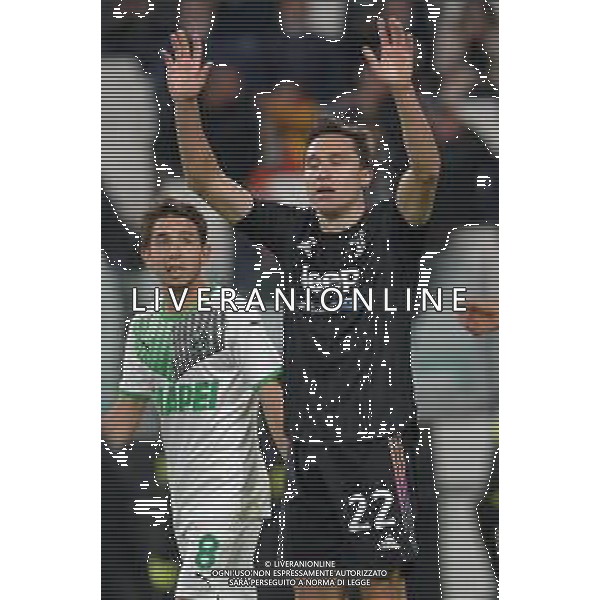 Torino 17.10.2021 Stadio Allianz Stadium ©Alessandro Falzone/Agenzia Aldo Liverani Juventus vs Sassuolo Serie A Tim 2021/2022 Nella foto : Delusione Federico Chiesa ©FALZONE / AGENZIA ALDO LIVERANI SAS