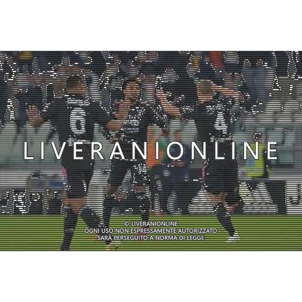 Torino 17.10.2021 Stadio Allianz Stadium ©Alessandro Falzone/Agenzia Aldo Liverani Juventus vs Sassuolo Serie A Tim 2021/2022 Nella foto : Esultanza gol di Weston Mckennie ©FALZONE / AGENZIA ALDO LIVERANI SAS