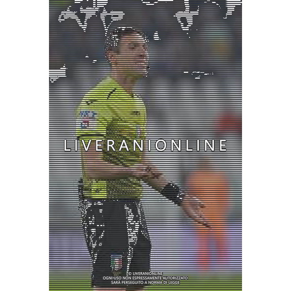 Torino 17.10.2021 Stadio Allianz Stadium ©Alessandro Falzone/Agenzia Aldo Liverani Juventus vs Sassuolo Serie A Tim 2021/2022 Nella foto : Juan Luca Sacchi arbitro ©FALZONE / AGENZIA ALDO LIVERANI SAS