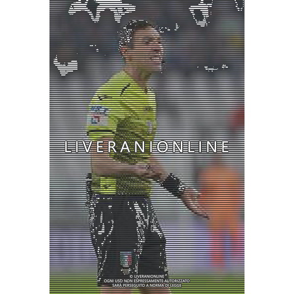 Torino 17.10.2021 Stadio Allianz Stadium ©Alessandro Falzone/Agenzia Aldo Liverani Juventus vs Sassuolo Serie A Tim 2021/2022 Nella foto : Juan Luca Sacchi arbitro ©FALZONE / AGENZIA ALDO LIVERANI SAS