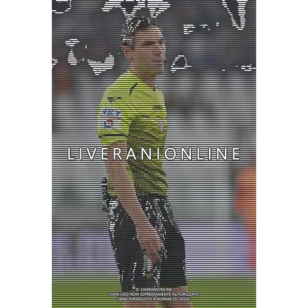 Torino 17.10.2021 Stadio Allianz Stadium ©Alessandro Falzone/Agenzia Aldo Liverani Juventus vs Sassuolo Serie A Tim 2021/2022 Nella foto : Juan Luca Sacchi arbitro ©FALZONE / AGENZIA ALDO LIVERANI SAS