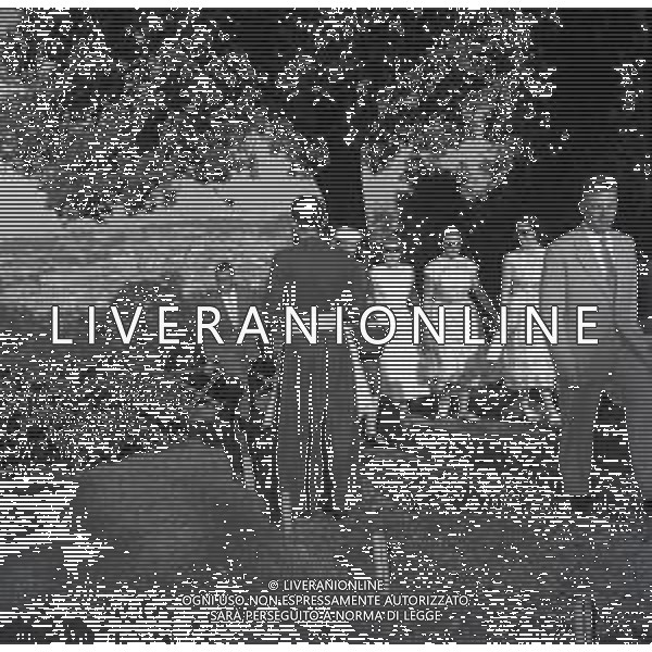 RETROSPETTIVA BEATRICE D\'OLANDA PRINCIPESSA NELLA FOTO BEATRICE D\'OLANDA A ROMA NELL\'ANNO 1958 AG ALDO LIVERANI SAS