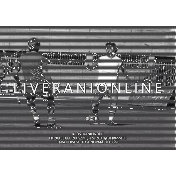 1981 ALLENAMENTO NAZIONALE ITALIANA DI CALCIO NELLA FOTO FRANCO SELVAGGI AG ALDO LIVERANI SAS