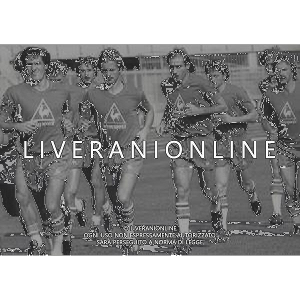 1981 ALLENAMENTO NAZIONALE ITALIANA DI CALCIO NELLA FOTO ALLENAMENTO NAZIONALE ITALIANA AG ALDO LIVERANI SAS
